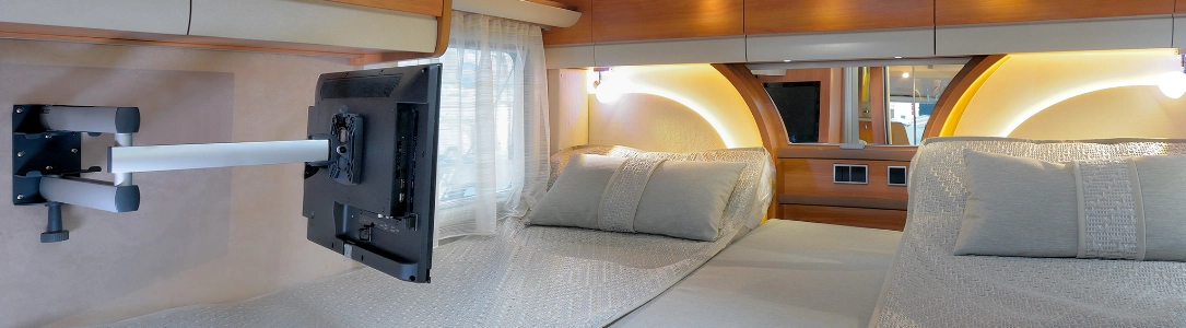 TV Halterung für Wohnwagen / Wohnmobil