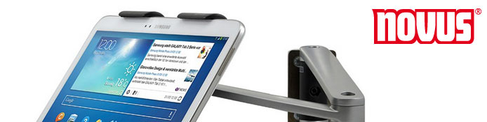 Novus Tablet Wandhalterung - schwenkbar, neigbar, fix, für VESA