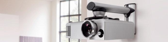 Beamer Wandhalterung mit Schwenkarm und drehbar bis 360 Grad