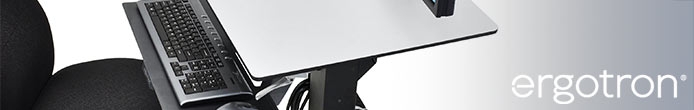 Ergotron WorkFit-C - Steh-Sitz-Arbeitsplätze
