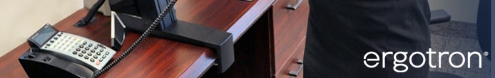 Ergotron Schreibtisch-Wandler - Ergonomisches Nachrüsten von Tischen