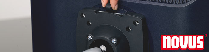 VESA Norm mit VESA-Adapter von Novus einfach und schnell verändern