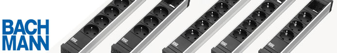 Bachmann UNIVERSAL Steckdosenleiste konfigurierbare Mehrfachsteckdose