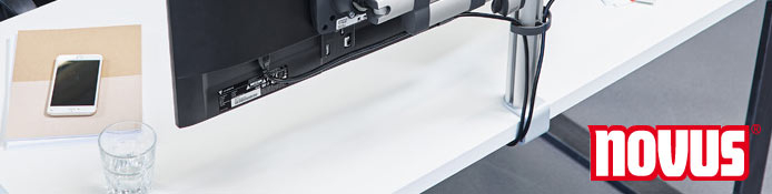 Novus Säule mit universeller Tischklemme / Zwinge für Schreibtische