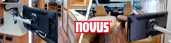 Novus TV Halter / Fernsehhalter für Wohnmobil / Wohnwagen / WoMo / Camper