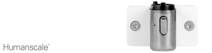 Humanscale M2.1 Monitorhalterung für K+N König+Neurath Reling / Schiene