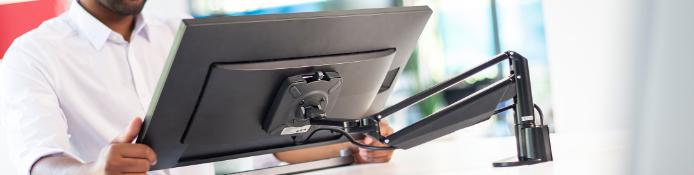 Monitorhalterung Homeoffice – Novus / MonLines ergonomische Monitorhalter