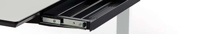 Ausziehbare Unterbau / Untertisch Schubladen für Schreibtisch & Werkbank