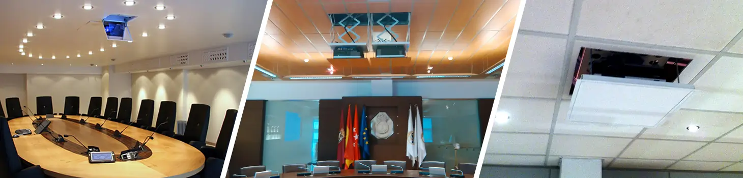 CEYMSA Beamer Deckenlift, Deckenspiegel