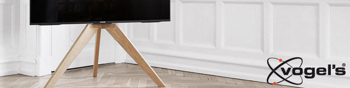 Vogels TV Halterung - Bodenständer, Standfuß, Monitorständer für Fernseher