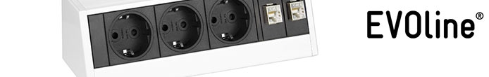 EVOline R-Dock Tischanschlussfeld