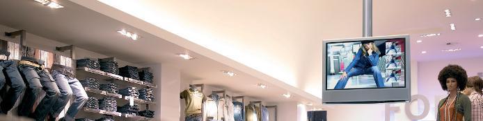 Monitor TV Deckenhalterung für 10 - 36 Zoll Displays