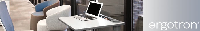 Ergotron LearnFit - Steh-Sitz-Arbeitsplätze für mobiles Lernen