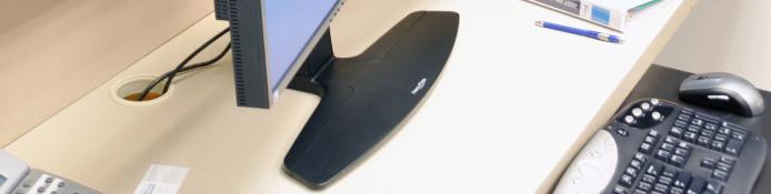 Monitor Tisch Standfuß / Schreibtisch Halterung / Monitor Tischständer