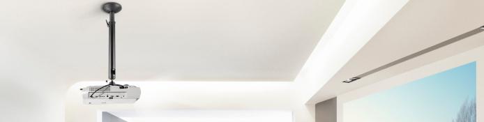 Decken Beamerhalterung höhenverstellbar / universell bis 3m von Vogels, SMS