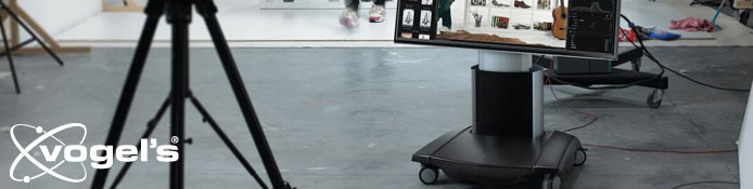 Vogels Connect it - Individuelle mobile PFT Displaywagen & Standfüße