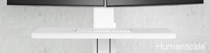 Humanscale QuickStand Eco Steh Sitz Arbeitsplatz