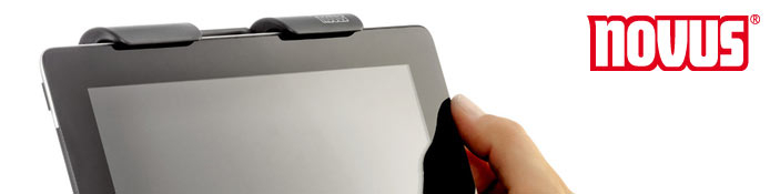 Magnetische Tablet Halterungen von Novus für Apple iPad, Samsung Galaxy