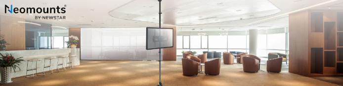 Neomounts TV Säulenhalterung / Monitor Rohrhalterung / Traversenhalter