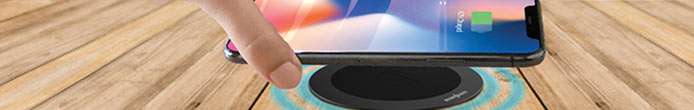 Induktive Ladestationen - Kabelloses Aufladen von Smartphones, Qi-Ladegeräte