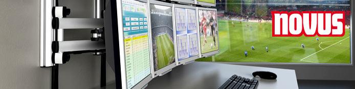 Novus schwenkbare Monitor Wandhalterung mit VESA Norm