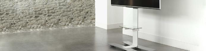 TV Ständer höhenverstellbar mit VESA und Kabelmanagement für LG, Samsung