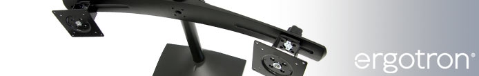 Ergotron DS 100 – Mehrfach Monitorhalterung für den Tisch