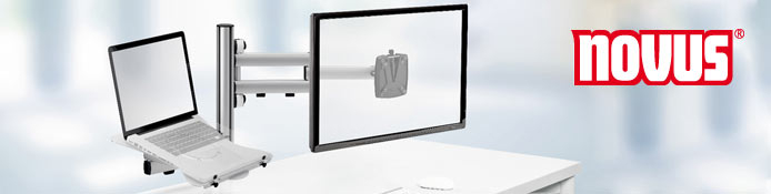 Novus TSS Tragelemente für Monitore, Notebook, Computer, Tastatur 