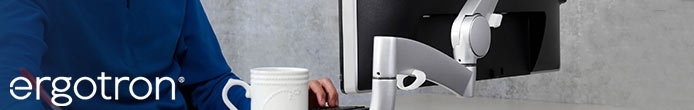 Ergotron Neo-Flex - Schwenkbare Monitorhalterungen für Tisch und Wand 