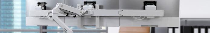 Ergotron Serien - HX, LX, Neo-Flex, Trace, MX, MXV, CareFit, Workfit, StyleView