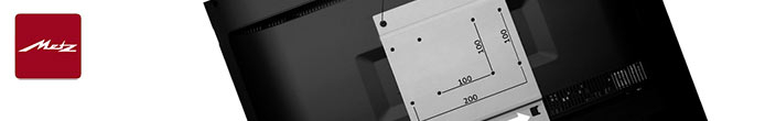 VESA Adapter für METZ TV / Fernseher / Milo, Chorus