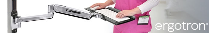 Ergotron Wandsysteme - Platzsparende PC & Monitor Halterung