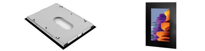 Tablet Wandeinbau – Unterputz Rahmen Samsung Galaxy Tab S7+ 12.4