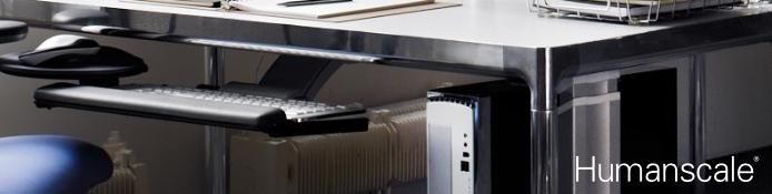 Humanscale PC Halterung untertisch