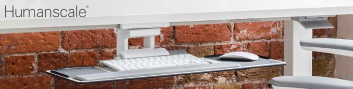 Humanscale Sitz Steh Tastatur für Schreibtisch
