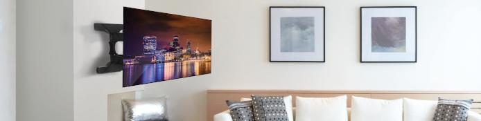 Schwenkbare, neigbare, flache Fernseh Halterung / TV Wandhalterung