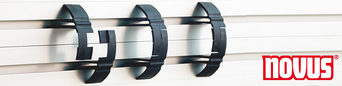 Novus Zubehör Kabelmanagement - Kabelclips, Kabelklemmen, Kabelspangen