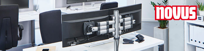 Verlässlich: NOVUS TSS Serie bietet stabile Monitorhalterungen, Säulen