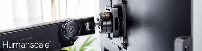 Humanscale M8 Monitor Wandhalterung mit Schwenkarm