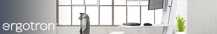 Ergotron WorkFit – Optimieren Sie Ihren Arbeitsplatz aus Ergonomie-Sicht