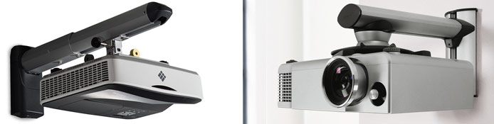 Beamer Wandhalterung mit Universaladapter