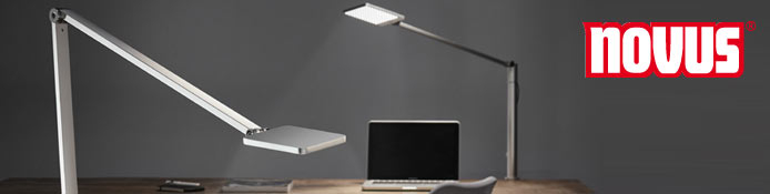 Novus - Energieeffiziente Schreibtischlampen / Stehlampen - Design & Funktion