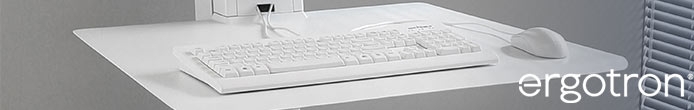 Ergotron Tastaturhalterungen - Ergonomie an Wand / Tisch
