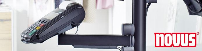 Halterung EC Cash Terminal Geräte im Kassenbereich