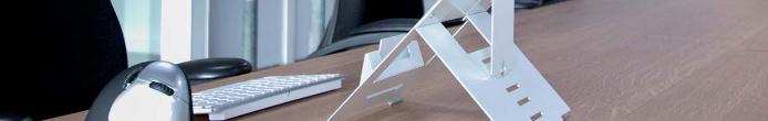 Laptop-Ständer - Höhenverstellbare, faltbare Laptophalter