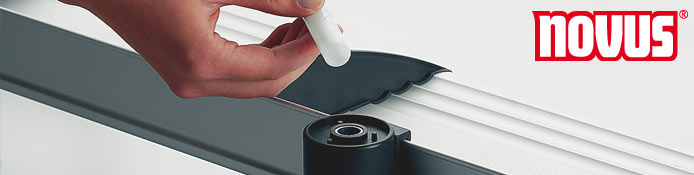 Novus Adapter / Befestigung für TSS Säule, Aluprofil, Systemschiene, Slatwall