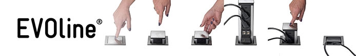 EVOline Zubehör Tischanschlussfeld