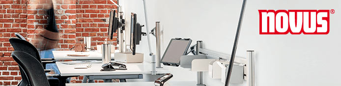 Novus Säulen & Schienen - Befestigungen für den Monitor Tragarm / Halter