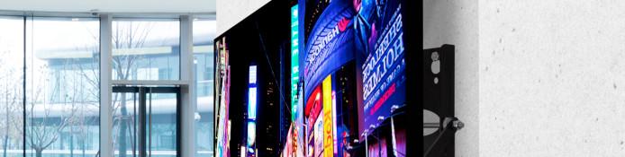 Wandeinbau Monitor Halterung für eine bündige Wandinstallation