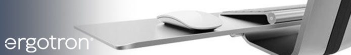 Ergotron Zubehör WorkFit – Erweiterungen für Produkte der Serie WorkFit